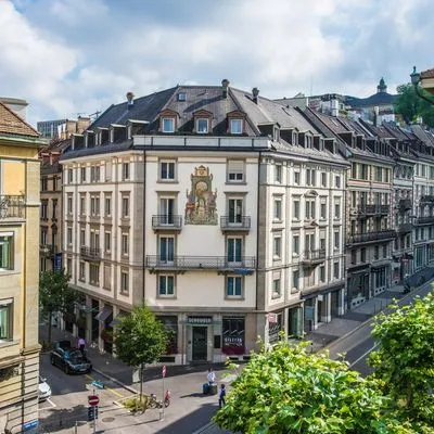 Building hotel Hotel Scheuble