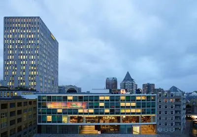 Gebäude von citizenM Rotterdam