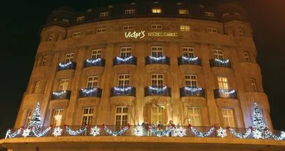 Gebäude von Victor's Residenz-Hotel Leipzig