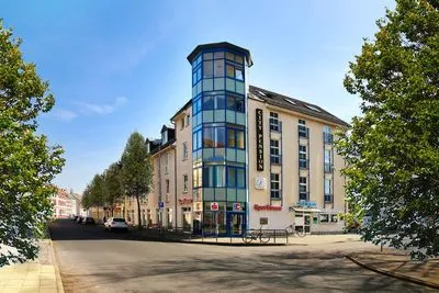 Gebäude von City-Pension Dessau-Roßlau
