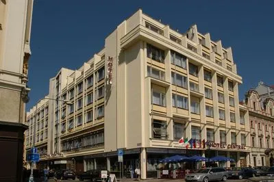 Gebäude von Hotel Central Plzeň
