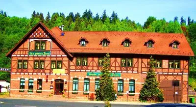 Hotel dell'edificio Goldenen Hirsch