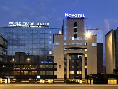Building hotel Novotel Grenoble Centre
