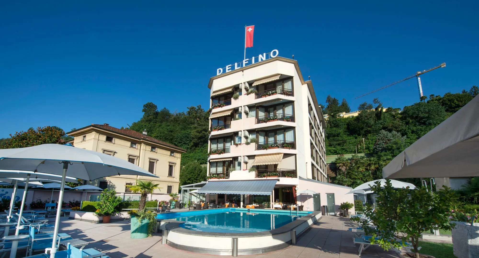 Building hotel Hotel Delfino Lugano