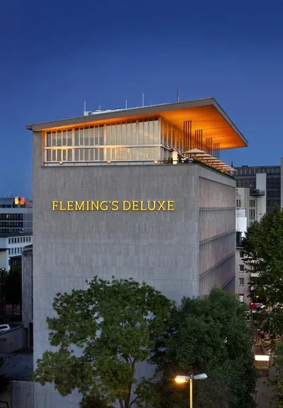 Gebäude von Fleming's Selection Hotel Frankfurt-City