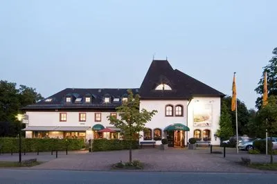 Hotel dell'edificio Landhotel Saarschleife