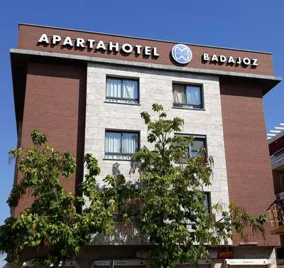 Gebäude von ApartHotel MM Badajoz