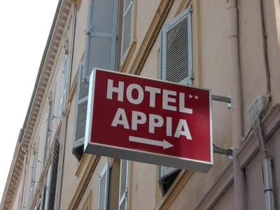 Gebäude von Hotel Appia