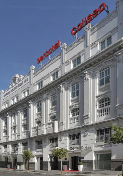 Building hotel Sercotel Coliseo Bilbao