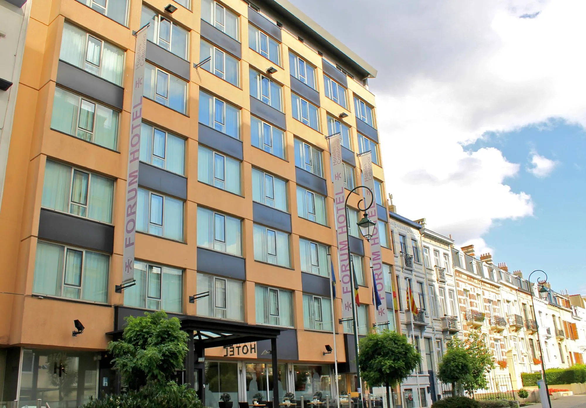 Building hotel Hotel Catalonia Brussels