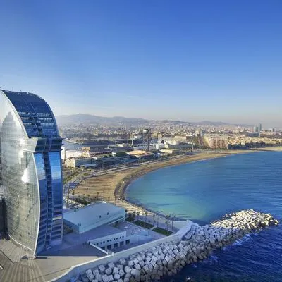 Building hotel W Barcelona