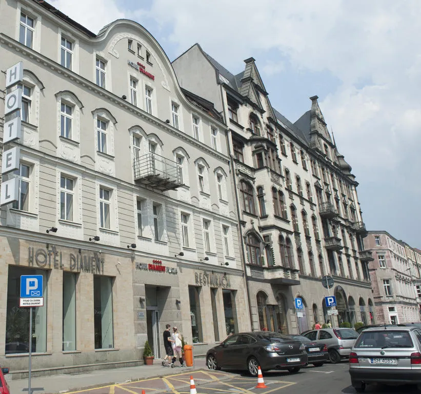 Building hotel Diament Plaza Katowice