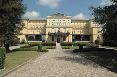 Gebäude von Hotel Villa Malpensa
