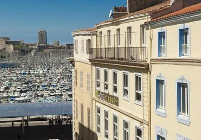Gebäude von Hotel Carré Vieux Port Marseille