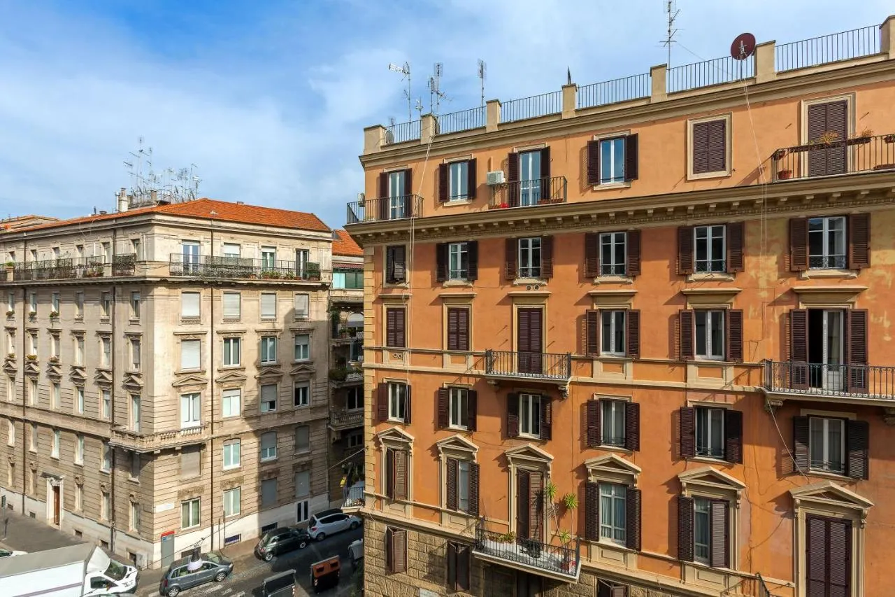 Building hotel Le Meridien Visconti Rome