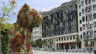 Gebäude von Gran Hotel Domine Bilbao