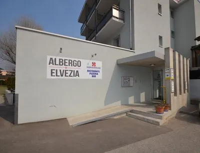 Gebäude von Albergo Elvezia