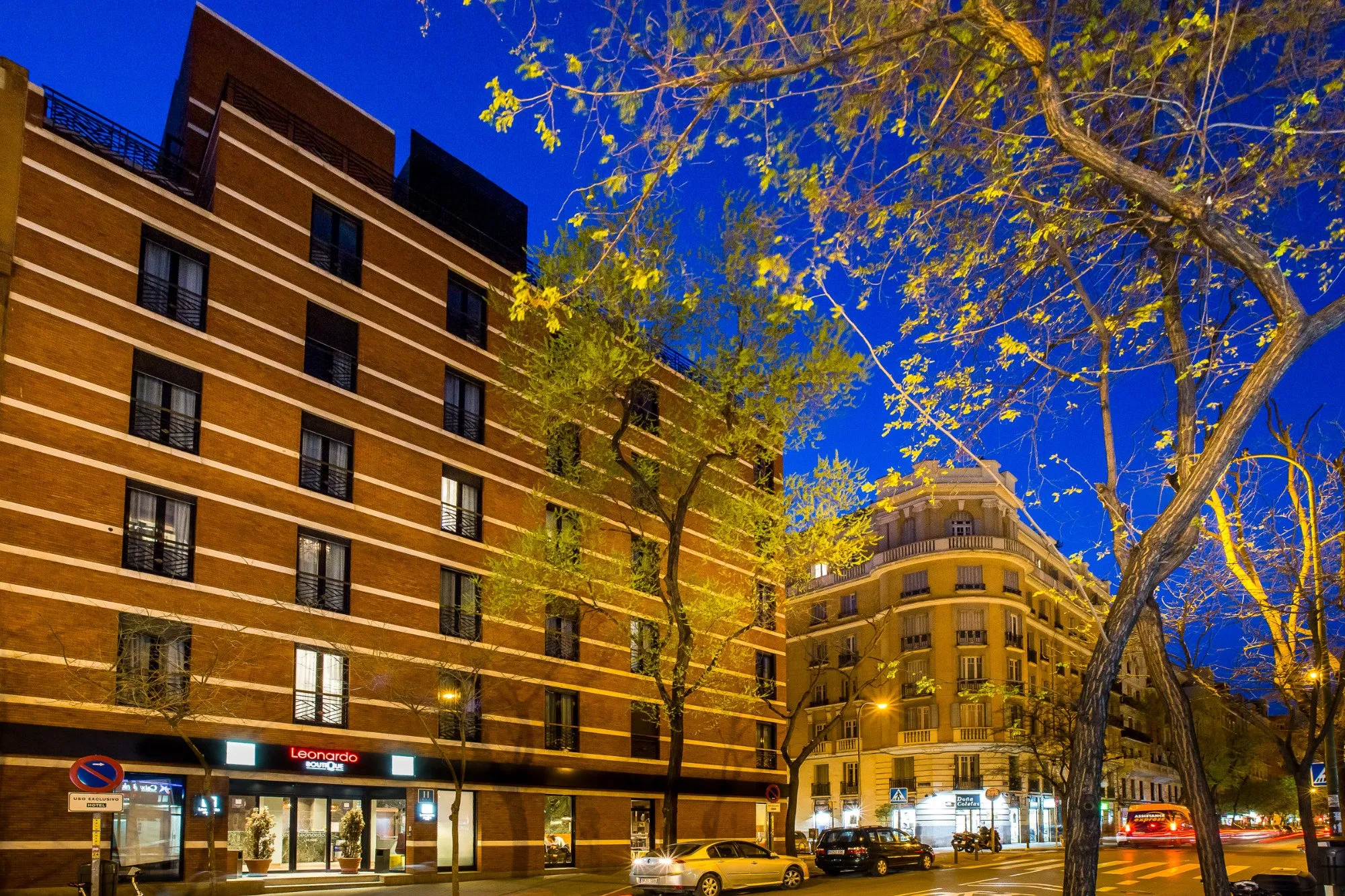 Building hotel Leonardo Boutique Hotel Madrid