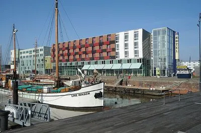 Gebäude von nordsee HOTEL Bremerhaven Fischereihafen