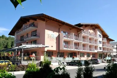 Gebäude von Hotel Toni