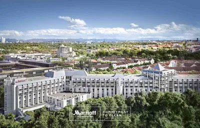 Building hotel Munich Marriott Hotel