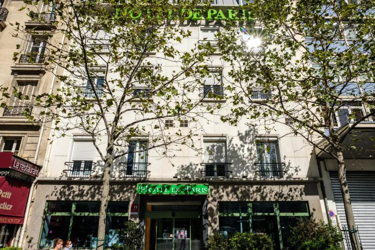 Building hotel Hotel De Paris Montparnasse