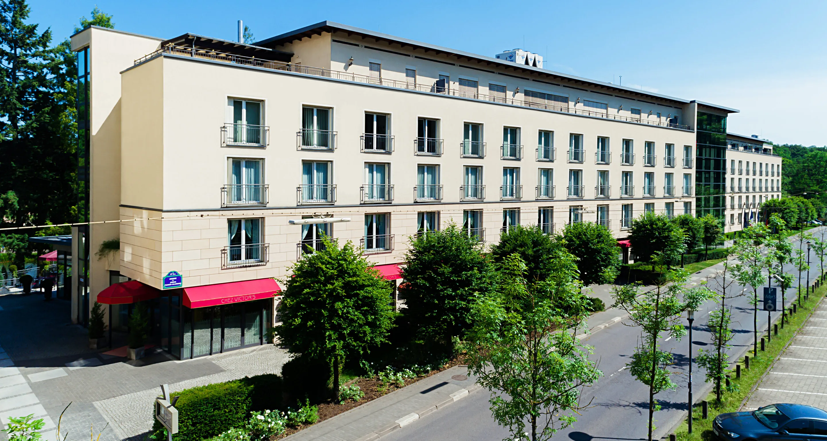 Building hotel Victor's Residenz-Hotel Saarbrücken
