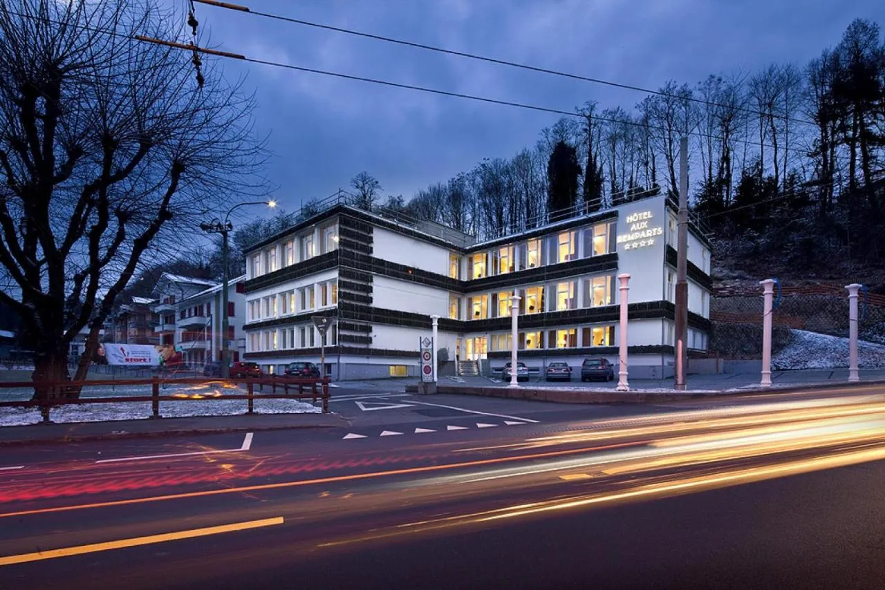 Building hotel Mercure Fribourg Centre Remparts