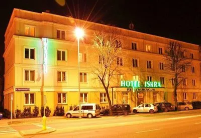Gebäude von Hotel Iskra