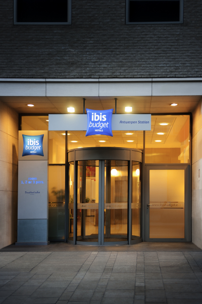 Building hotel ibis budget Antwerpen Centraal Station