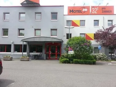 Gebäude von Motel 24h Bremen