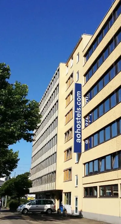 Gebäude von A&O Frankfurt Galluswarte