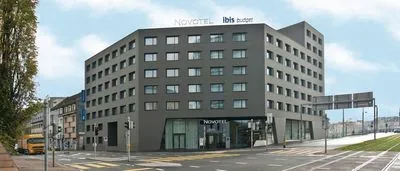 Gebäude von Novotel Basel City