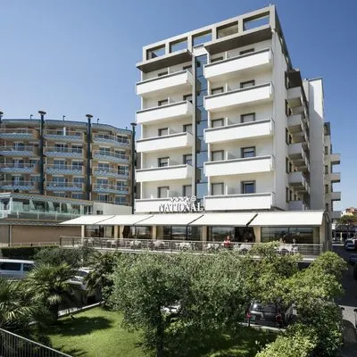Building hotel National Hotel Rimini