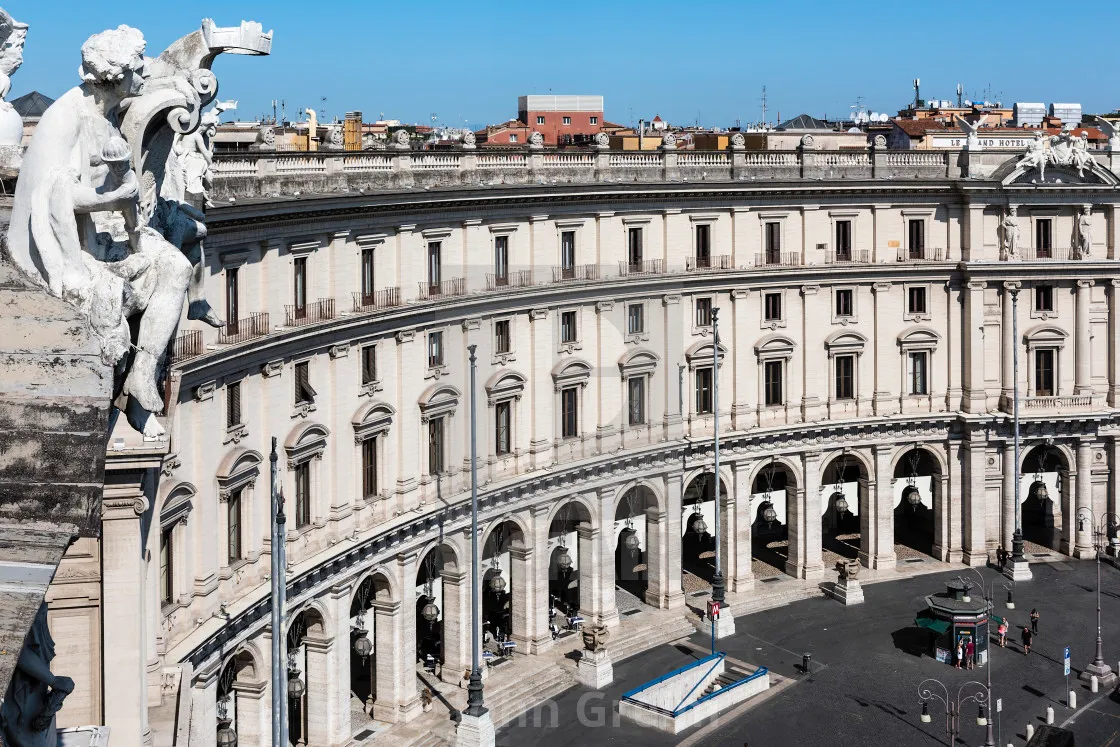 Building hotel Anantara Palazzo Naiadi Rome Hotel