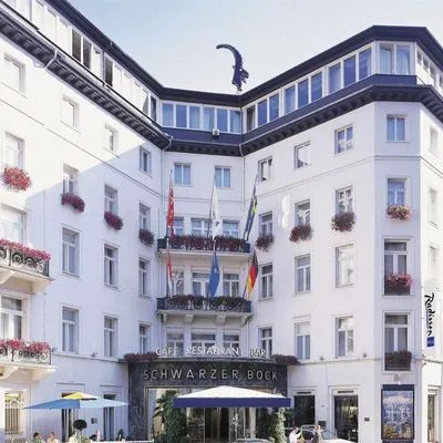 Building hotel Radisson Blu Hotel Schwarzer Bock