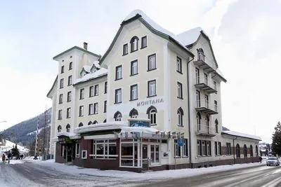 Gebäude von Hotel Montana