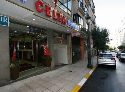 Gebäude von Hotel Celta
