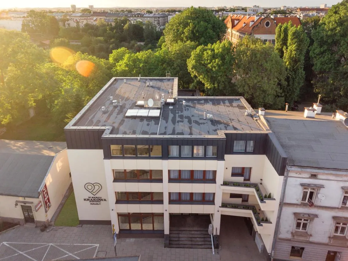 Building hotel W Sercu Krakowa Aparthotel
