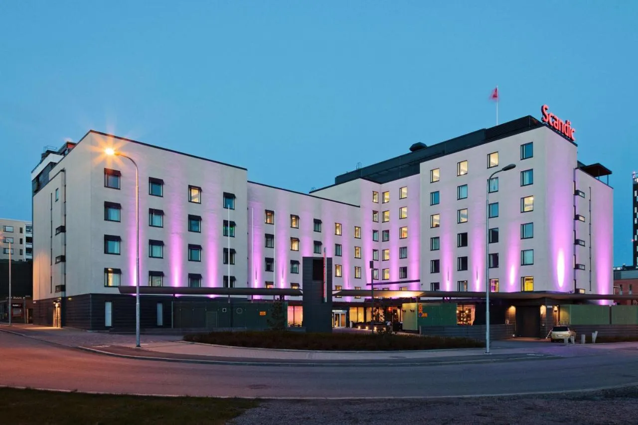 Building hotel Scandic Tampere Station