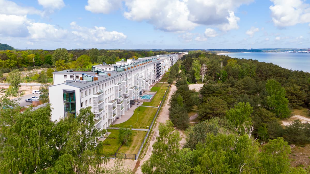 Building hotel Mariandl am Meer