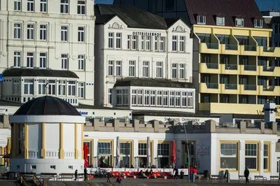 Hotel dell'edificio Strandhotel Ostfriesenhof