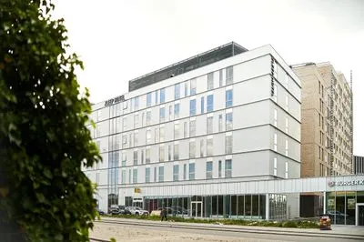 Gebäude von Zleep Hotel Copenhagen Arena