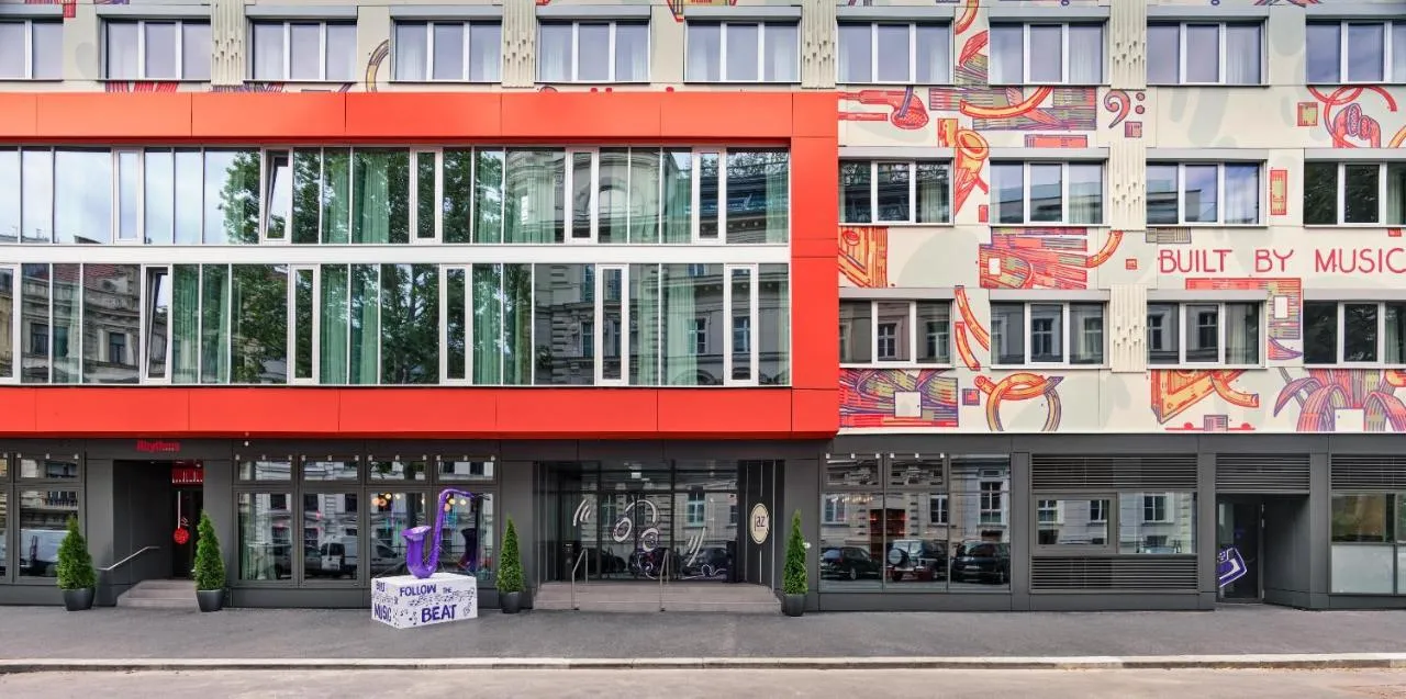 Building hotel Jaz in the City Vienna