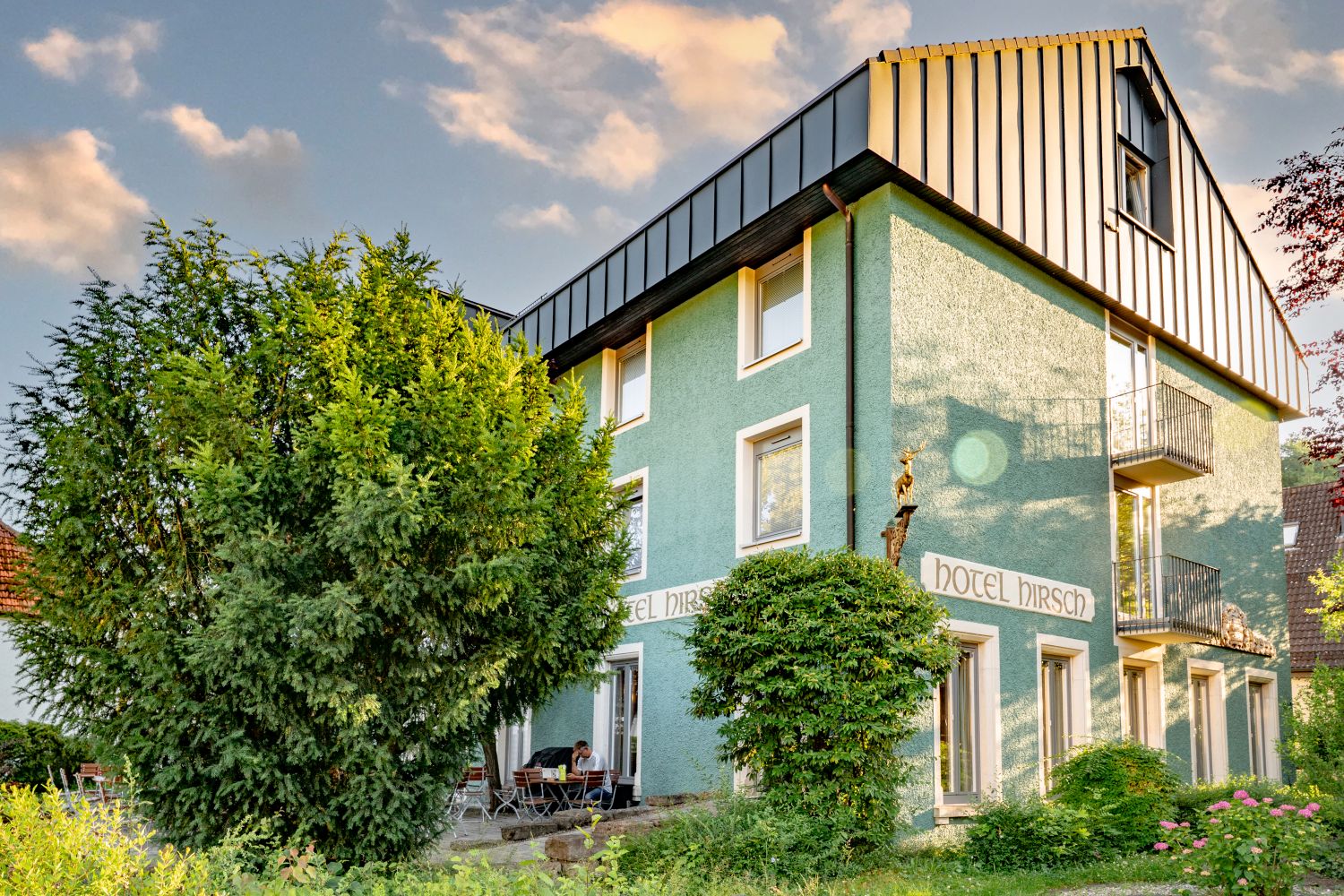 Building hotel Akzent Hotel Restaurant Hirsch***S