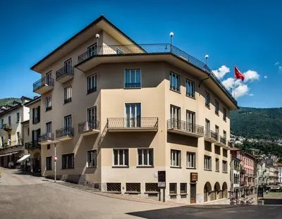 Gebäude von Hotel dell'Angelo