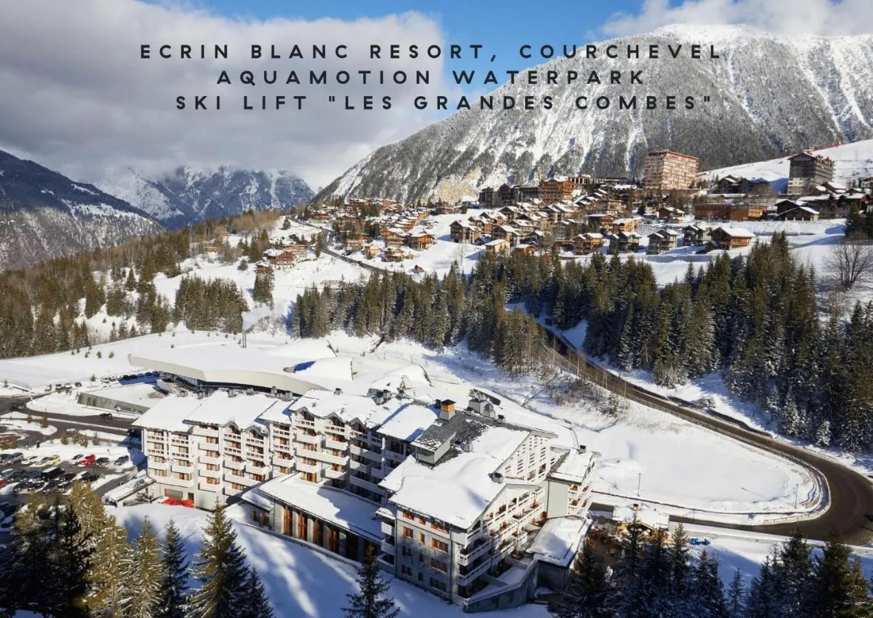 Building hotel Ecrin Blanc Resort Courchevel