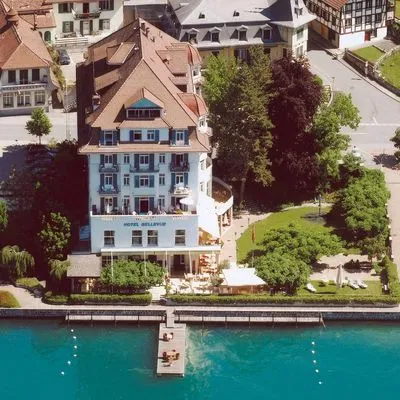 Building hotel Hotel Restaurant Bellevue au Lac