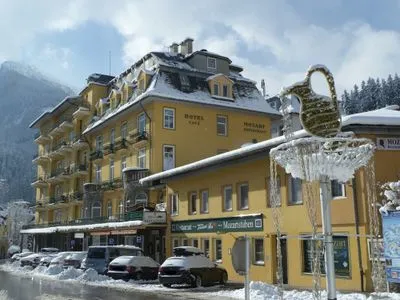 Gebäude von Hotel Mozart