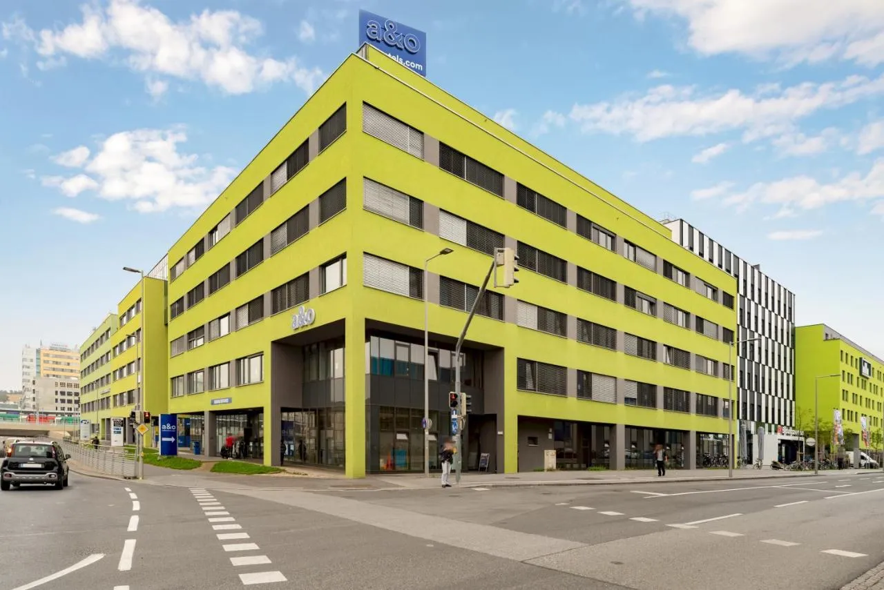 Building hotel A&O Graz Hauptbahnhof